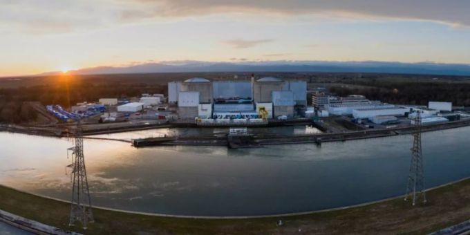 Französisches Atomkraftwerk Fessenheim Französisches Atomkraftwerk Fessenheim