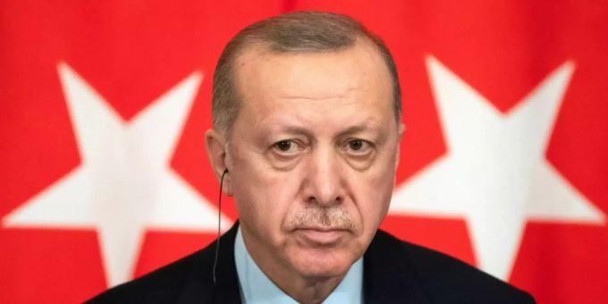 Der türkische Staatschef Erdogan Der türkische Staatschef Erdogan