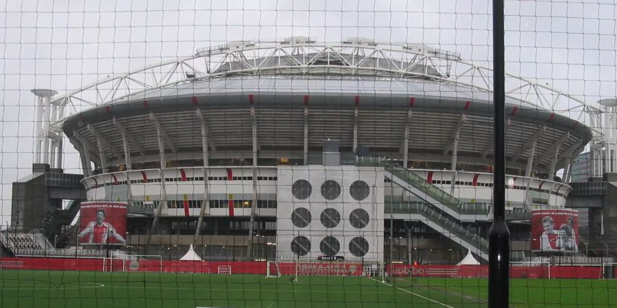 Die Johan-Cruyff-Arena in Amsterdam, Niederlande.