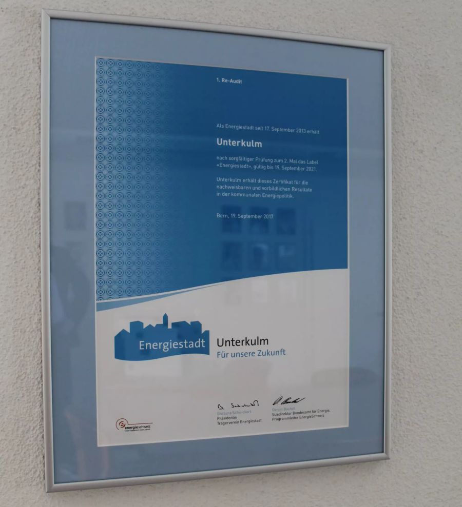 Energiestadt Unterkulm