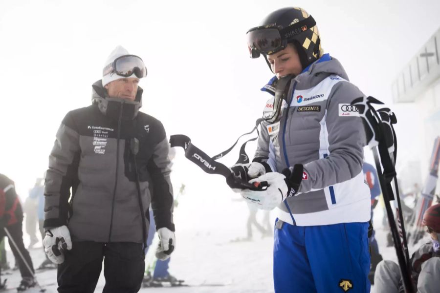 Das Pensum von Vater Pauli Gut bei Swiss Ski wurde reduziert.