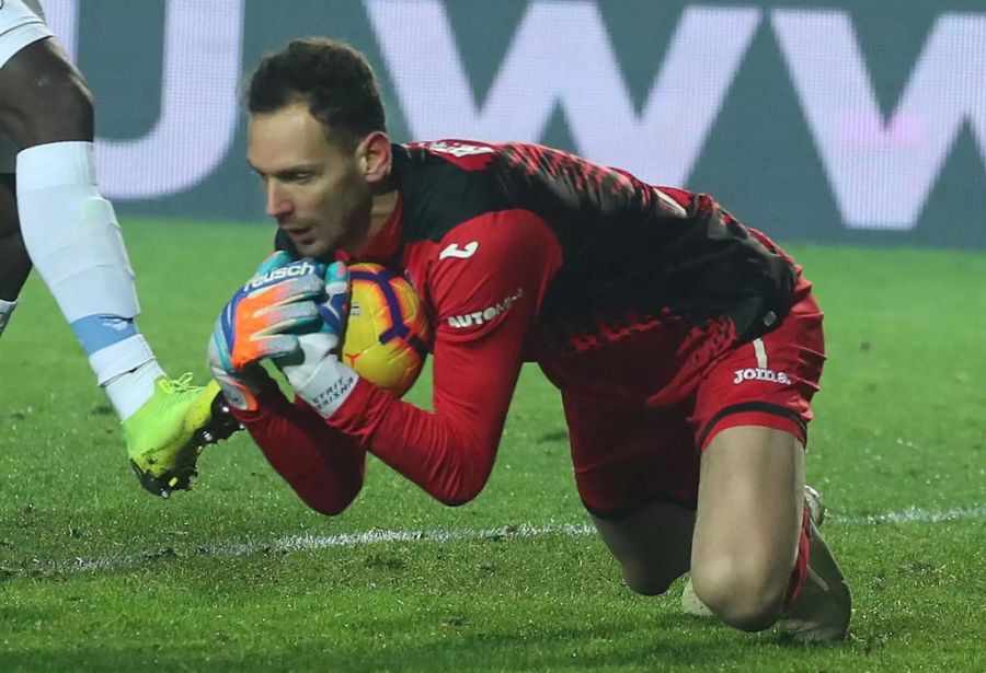 Etrit Berisha gehört Atalanta – hütet momentan aber das Tor von Spal.
