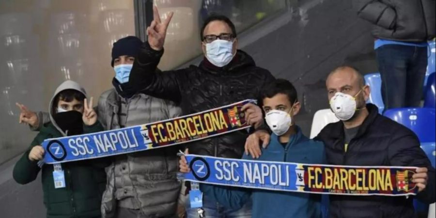 SSC Napoli Barcelona Coronavirus