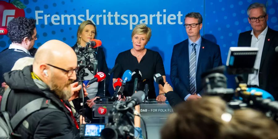 Regierungskrise in Norwegen fremskrittspartiet