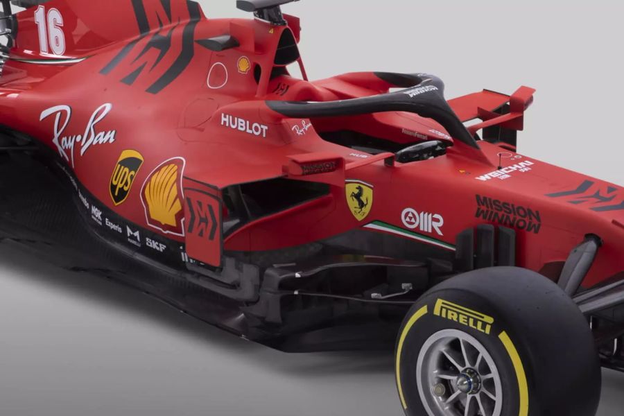 Die «Bargeboards» des neuen Ferrari SF1000 im Detail.