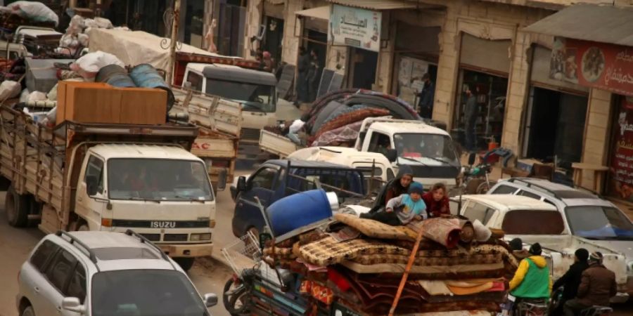 Mehr als 500.000 Flüchtlinge nach heftigen Kämpfen in Syrien