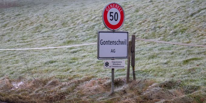 Gontenschwil - Ortsschild - Gontenschwil. Gontenschwil - Ortsschild - Gontenschwil.