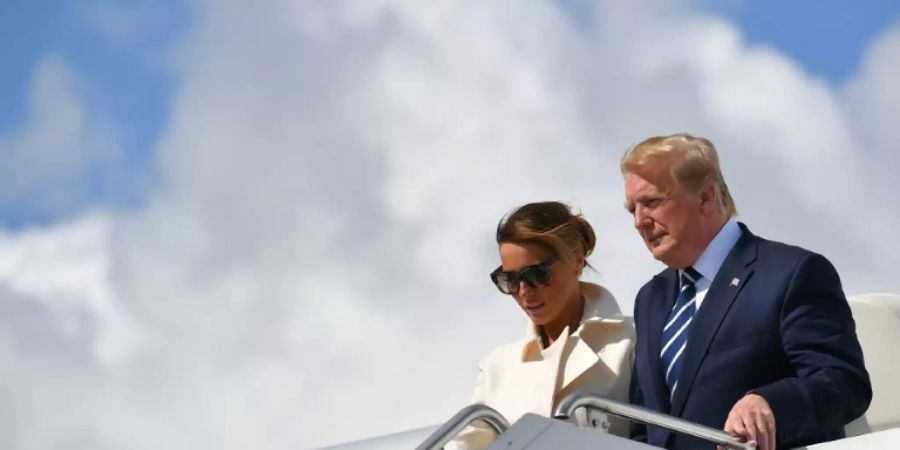 US-Präsident Trump (r.) zu Besuch in Irland