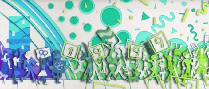 1999 wird in Finnland das Schutzalter gleichgestellt. Google Doodle