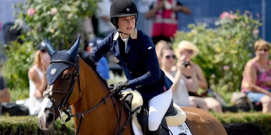 US-Reiterin Jessica Springsteen gewann in Saint Tropez. Foto (Archiv): Britta Pedersen Foto: Britta Pedersen