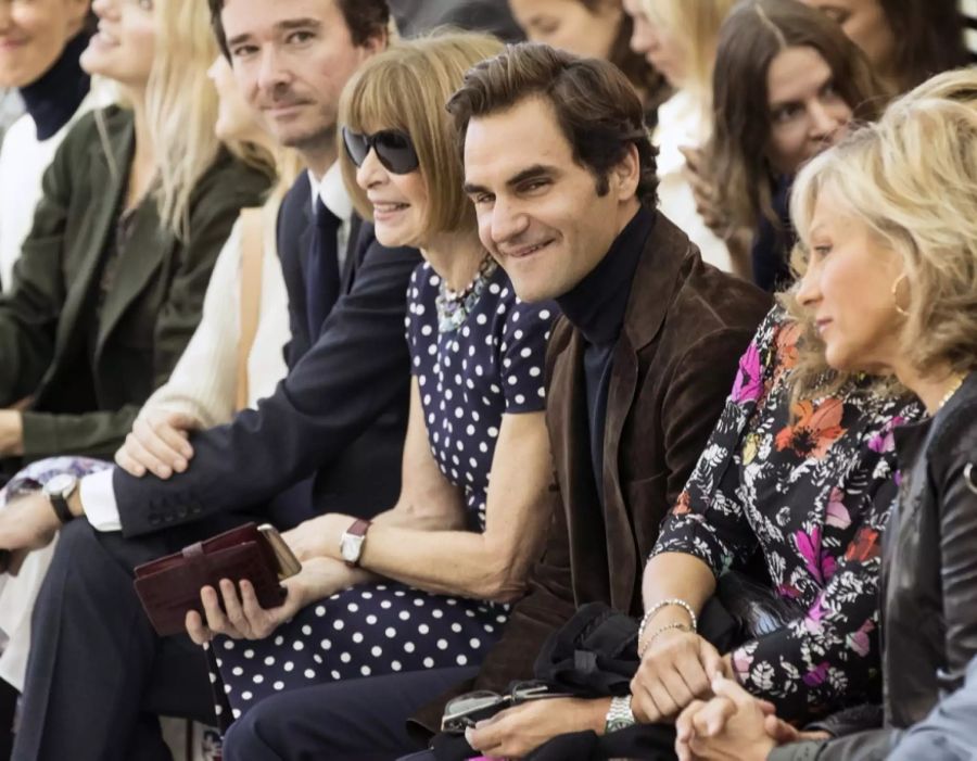 roger federer anna wintour