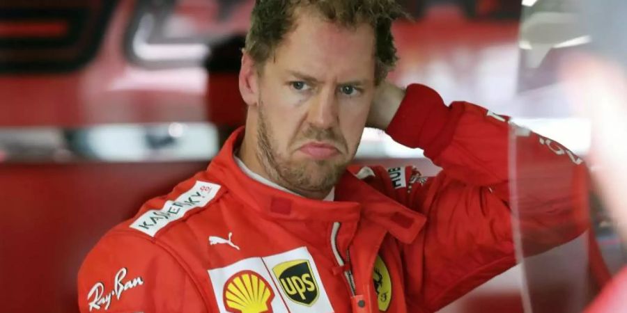 Ferrari-Star Sebastian Vettel wurde in Kanada mit einer Fünf-Sekunde-Strafe belegt. Foto: Tom Boland/The Canadian Press/AP