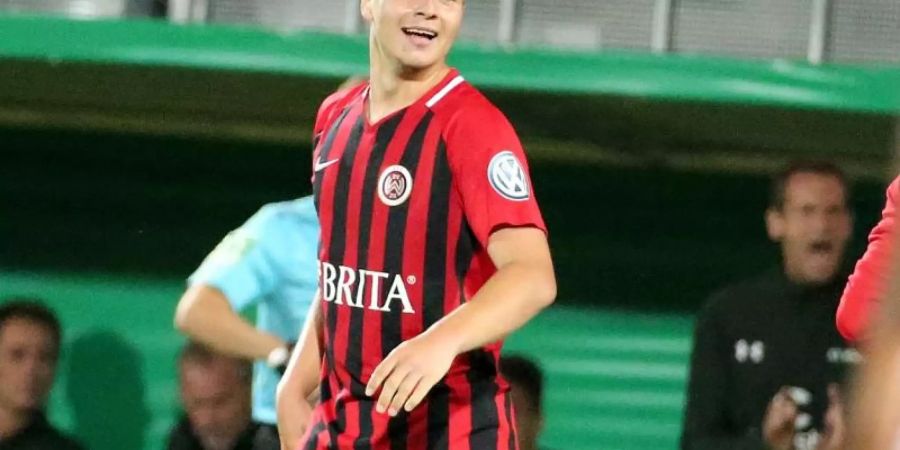 Niklas Schmidt war zuletzt an den SV Wehen Wiesbaden ausgeliehen. Foto: Hasan Bratic