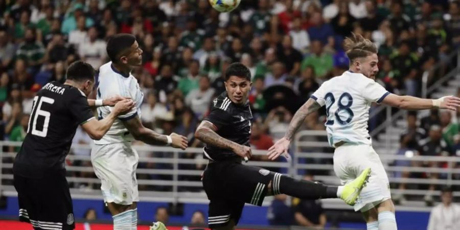 Die Argentinier gewannen gegen Mexiko mit 4:0. Foto: Eric Gay/AP