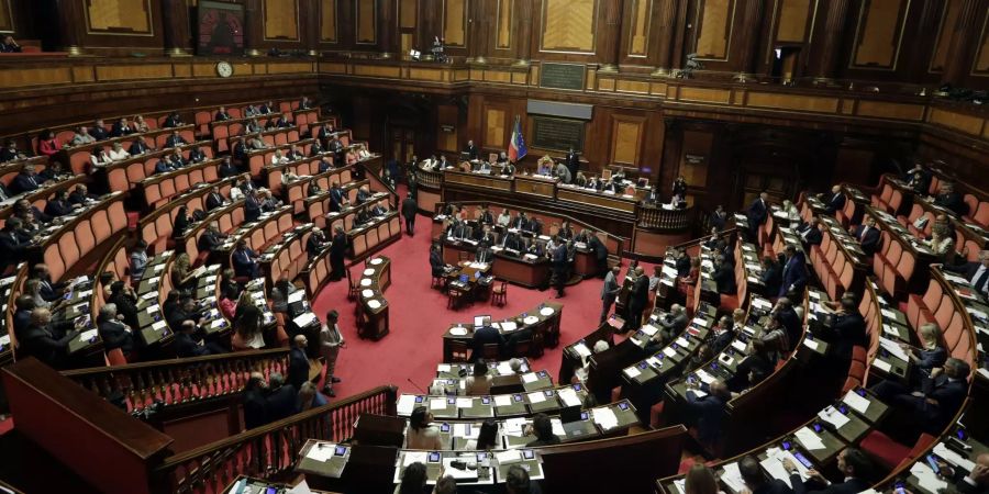 Senat Italien Votum