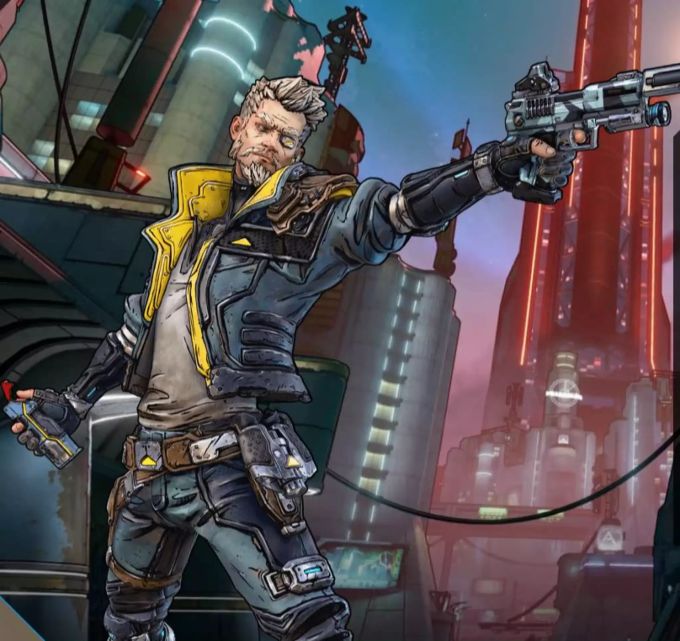 Künstlerische Darstellung von Zane. Borderlands 3 Zane