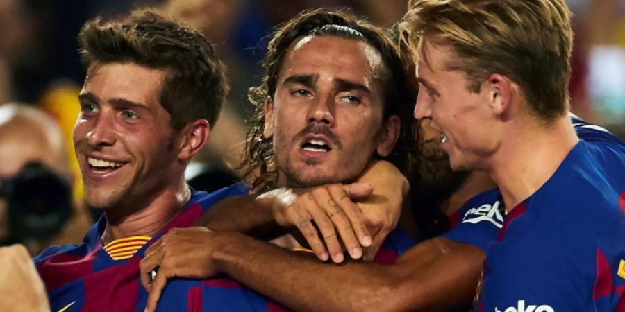 Antoine Griezmann schoss Barcelona mit zwei Toren auf die Siegesstrasse