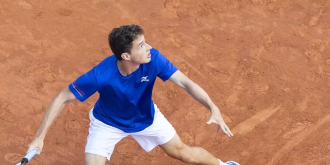 Der 20-jährige Churer Jakub Paul ist als Nummer 571 derzeit der jüngste Schweizer in der Weltrangliste Der 20-jährige Churer Jakub Paul ist als Nummer 571 derzeit der jüngste Schweizer in der Weltrangliste