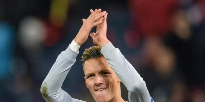 Hat sich bei der U21-EM den rechten Aussenknöchel gebrochen: Hannes Wolf im Trikot von RB Salzburg. Foto: Matthias Balk Hat sich bei der U21-EM den rechten Aussenknöchel gebrochen: Hannes Wolf im Trikot von RB Salzburg. Foto: Matthias Balk