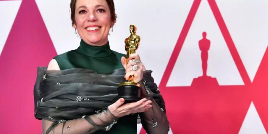 Schauspielerin Olivia Colman bei der Oscar-Verleihung