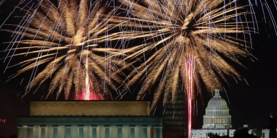 Feuerwerk in Washington