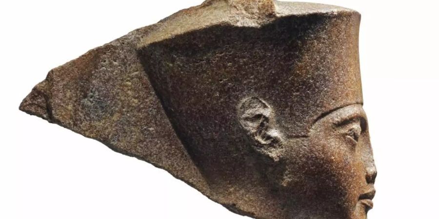Die Büste von Tutanchamun wechselte für 5,3 Millionen Euro den Besitzer. Foto: Christie's/AP