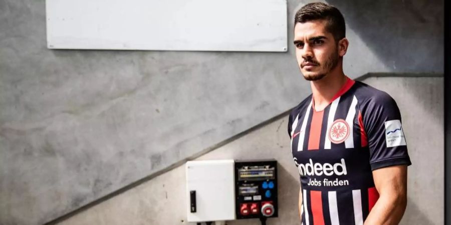 André Silva traf doppelt bei seinem Debüt für Eintracht Frankfurt. Foto: Florian Ulrich