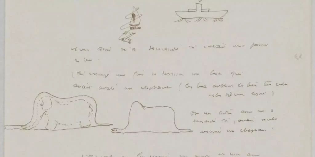 «Der kleine Prinz» Skizzen von SaintExupéry aufgetaucht «Der kleine Prinz» Skizzen von SaintExupéry aufgetaucht