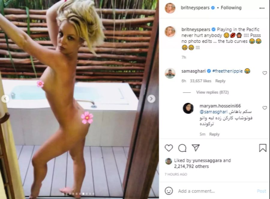 Für Britney Spears gilt: Hauptsache freizügig!