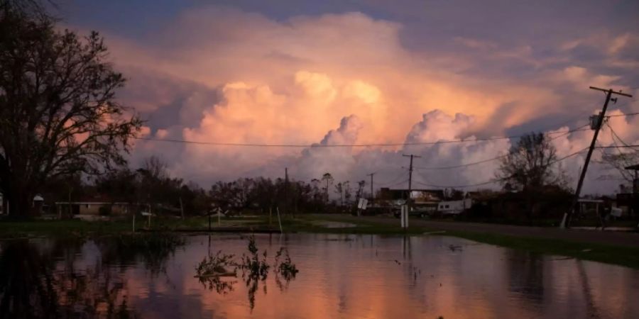 Hurrikan-Schäden in Louisiana Ende August