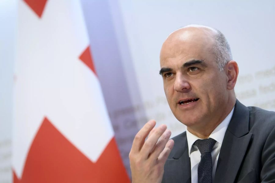 Bundesrat Alain Berset Coronavirus