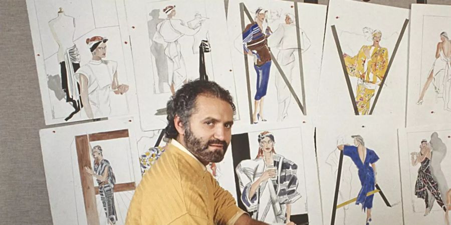 Der italienische Designer Gianni Versace wäre am 2. Dezember 75 Jahre alt geworden.
