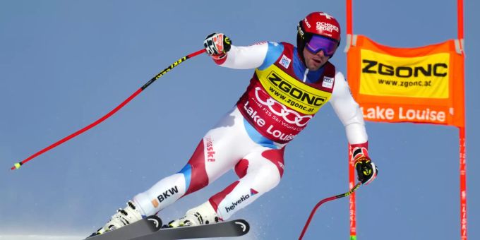 Beat Feuz und die Speed-Fahrer müssen sich noch gedulden. Die Abfahrt vom Freitag fällt aus. Lake Louise Downhill Skiing