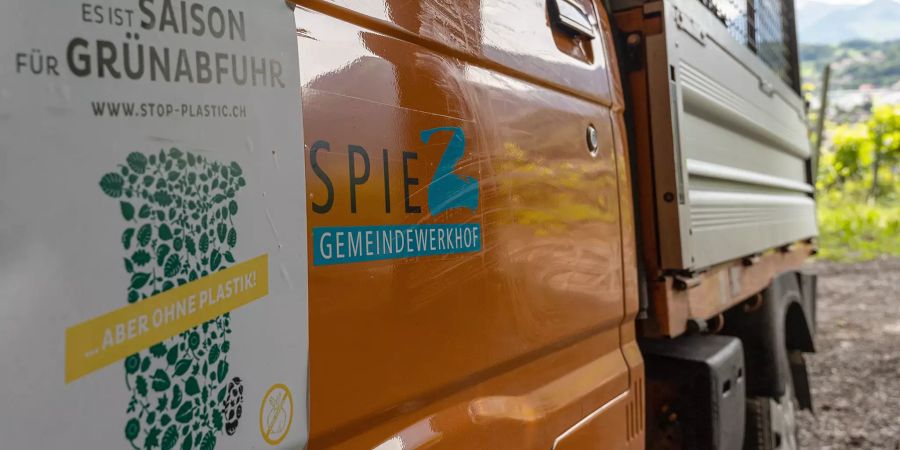 Fahrzeug des Gemeindewerkhof Spiez.