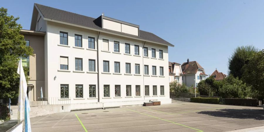 Schulhaus Primarschule Wehrlin in Oberwil.