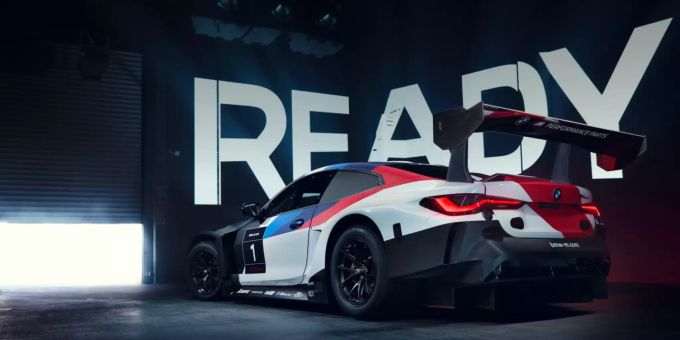 Der neue BMW M4 GT3. bmw m4