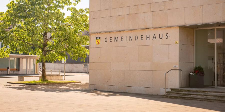 Die Gemeindeverwaltung Gossau (ZH).