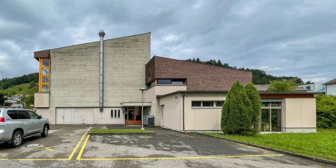 Die Sporthalle Dagmersellen. Die Sporthalle Dagmersellen.