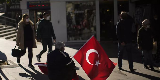 Hohe Inflation in der Türkei geht weiter zurück
