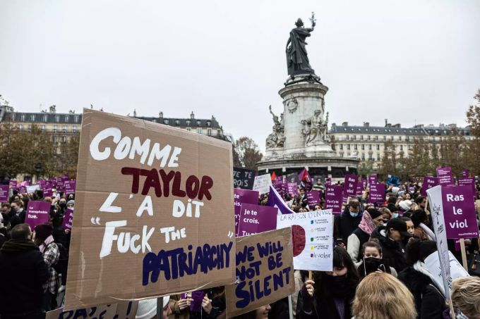 Weitere Kundgebungen sind für die kommenden Tage geplant. paris gewalt frauen