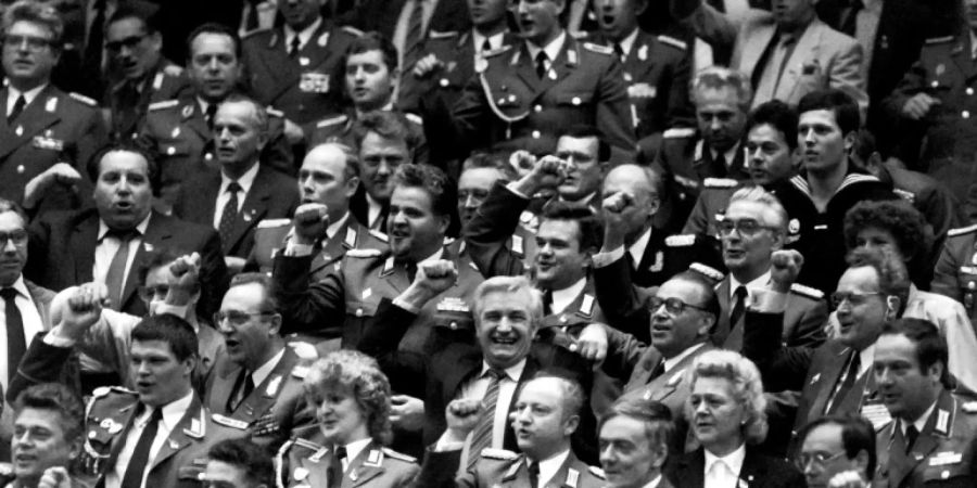 Parteikongress der SED 1986