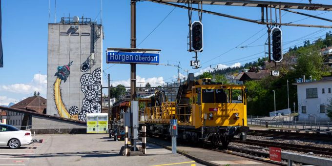 Bahnhof Horgen Oberdorf. Bahnhof Horgen Oberdorf.