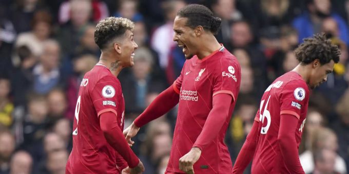 Liverpool jubelt gegen Watford gleich fünfmal. Liverpool