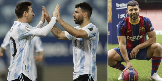Trotz Messi-Abgang - Sergio Agüero bereut Wechsel zu Barcelona nicht