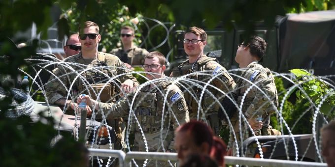 Militär in Kosovo Die Armee in Kosovo erhält Schweizer Unterstützung. (Symbolbild)