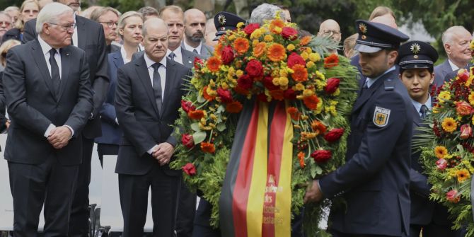 Gedenken Berlin Olaf Scholz