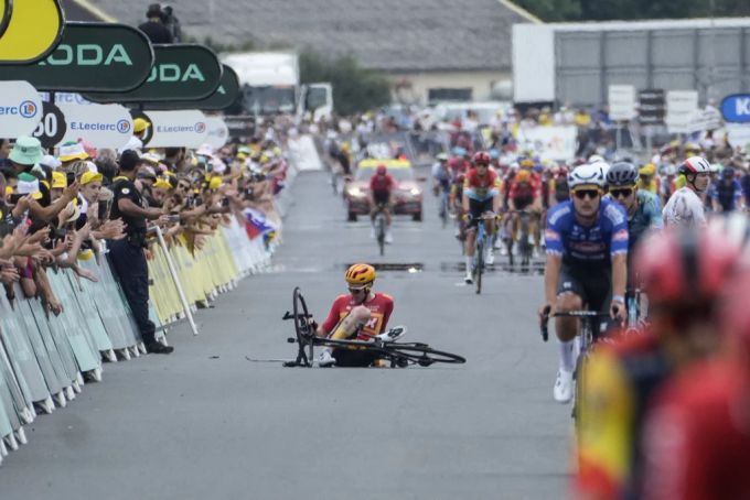 Torstein Traeen stürzte bei der Tour de France bereits viermal. Tour de France