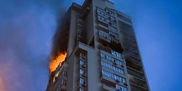 Brand in Kiew