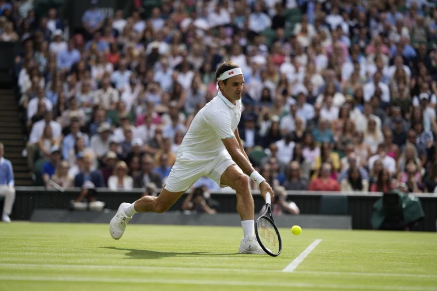 Rekordsieger Roger Federer ist nicht mehr aktiv, war für Alcaraz bei der Rasen-Vorbereitung aber auch wichtig.