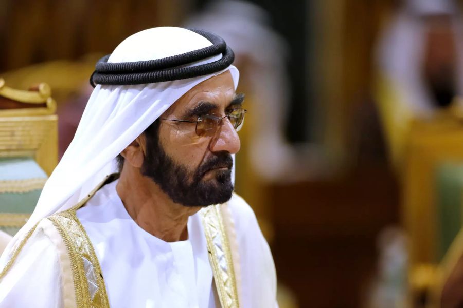 Der emiratische Ministerpräsident und Emir von Dubai, Mohammed bin Raschid al-Maktum.